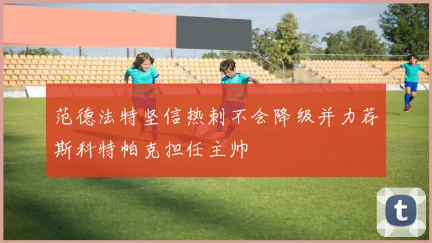 范德法特坚信热刺不会降级并力荐斯科特帕克担任主帅